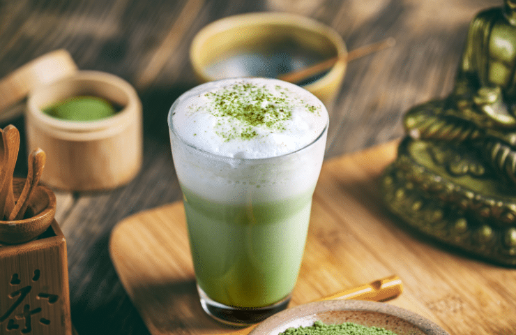 green tea matcha latte alternative to coffee